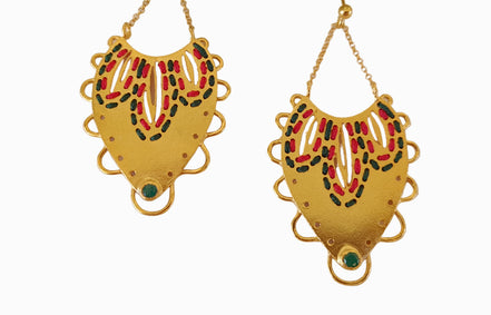 Lakshmi earrings