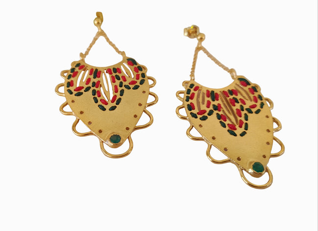 Lakshmi earrings
