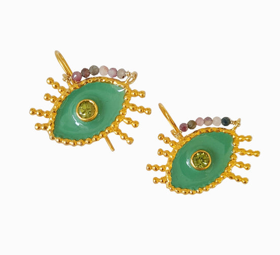 Into your eyes earrings