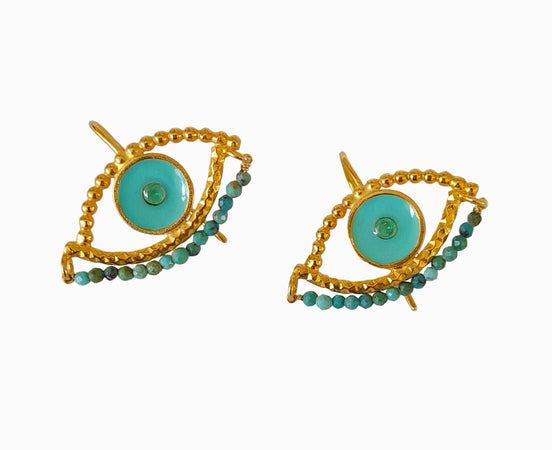 Into your eyes earrings