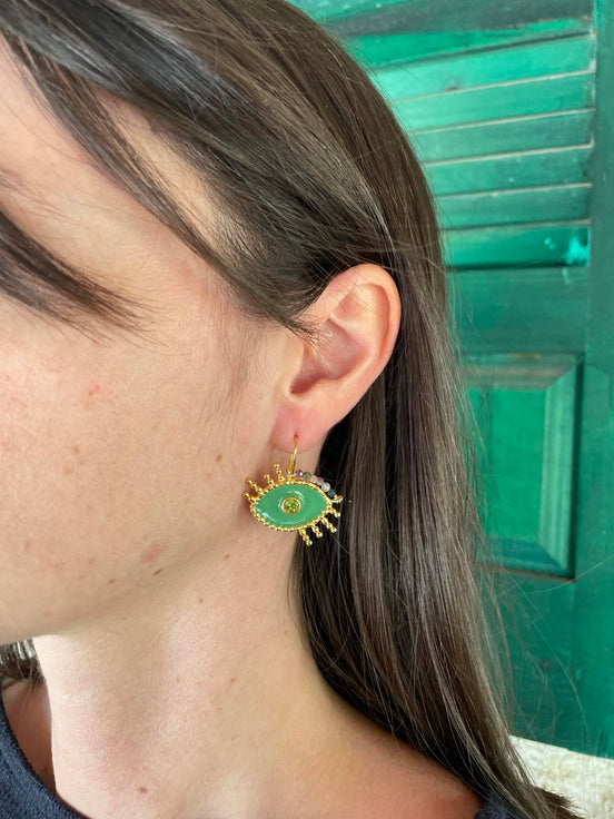 Into your eyes earrings