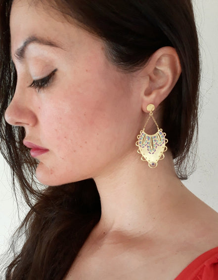 Lakshmi Earrings