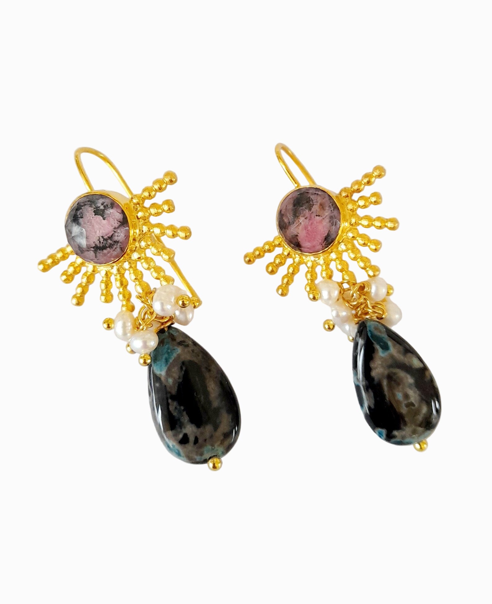 Heliodora earrings