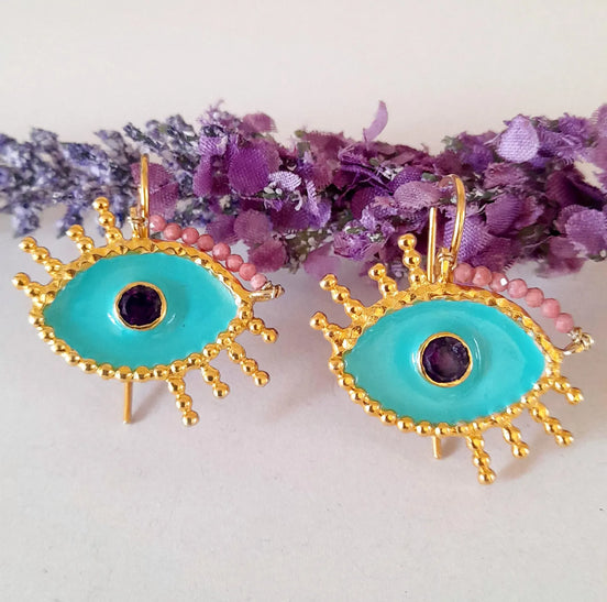 "Into your Eyes" Earrings