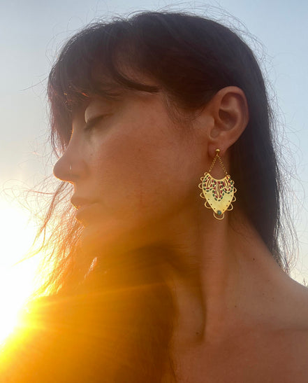 Lakshmi earrings
